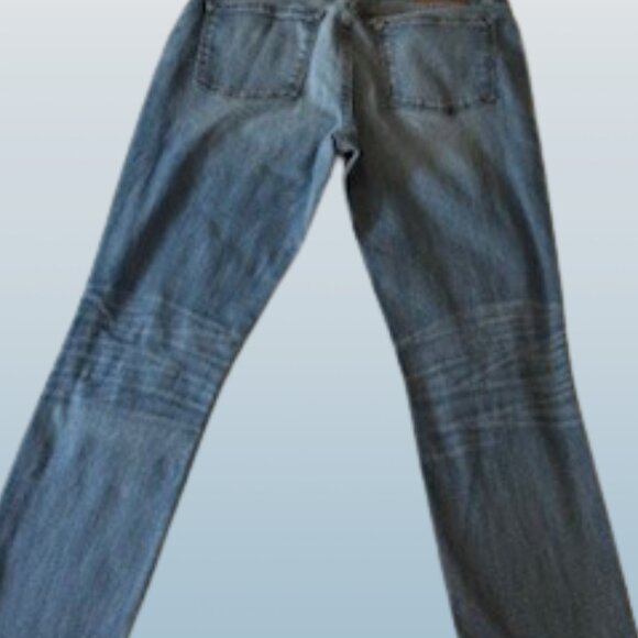 J.Crew Slim Broken-In Boyfriend Jeans – Size 28 – Ripped Knees, Frayed Hem - Picture 4 of 14